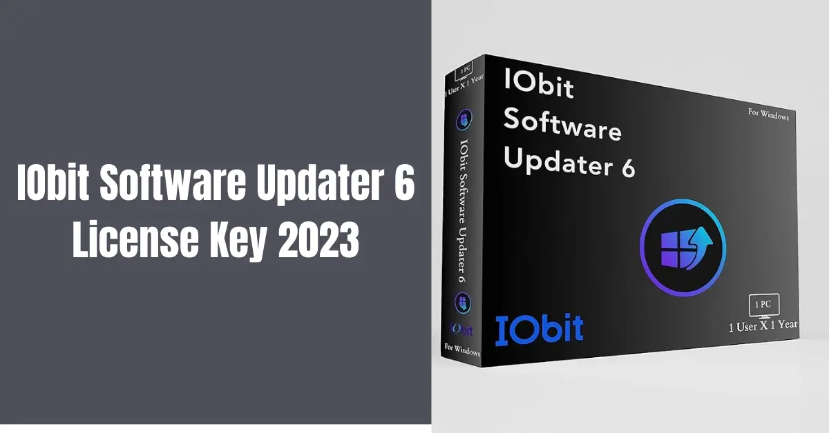 IObit Software Updater 6 License Key 2023