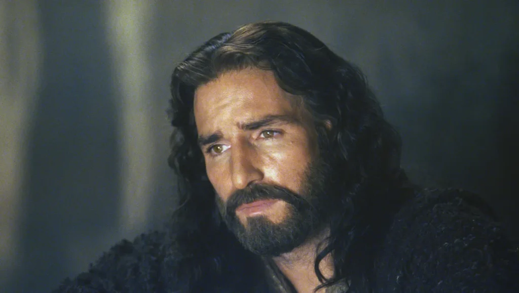 james caviezel in The Passion of the Christ