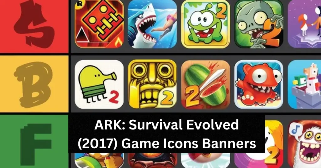 ARK: Survival Evolved (2017) Game Icons Banners