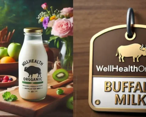 Wellhealthorganic Buffalo Milk Tag
