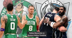 dallas mavericks vs boston celtics timeline