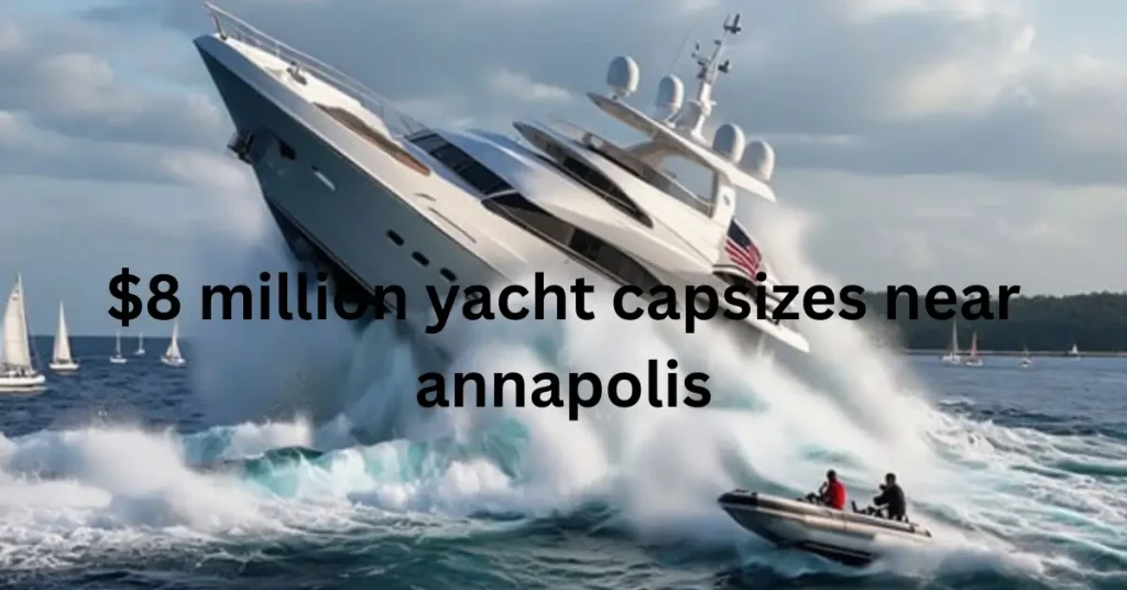 $8 million yacht capsizes near annapolis