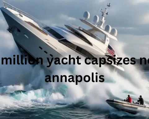 $8 million yacht capsizes near annapolis