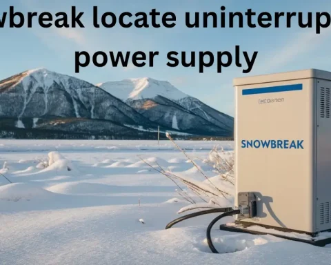 snowbreak locate uninterruptible power supply
