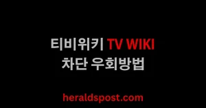 티비위키 최신 주소