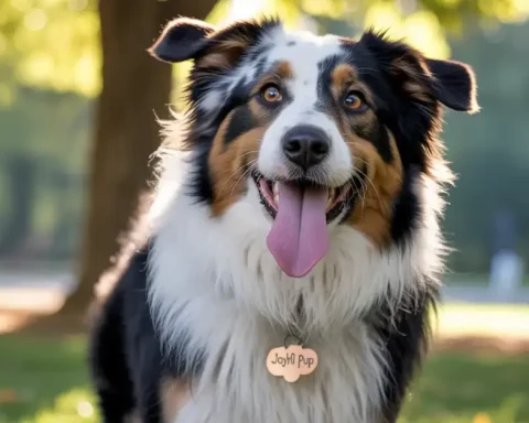 Dog Panting at Night